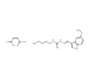 Tegaserod Maleate (CAS 189188-57-6) - chemical structure image