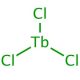 Terbium(III) chloride (CAS 10042-88-3) - chemical structure image