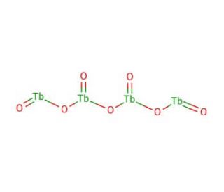 Terbium(III,IV) oxide (CAS 12037-01-3) - chemical structure image