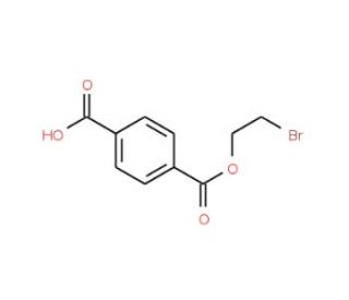 Terephthalic acid mono(2-bromoethyl) ester (CAS 173550-97-5) - chemical structure image
