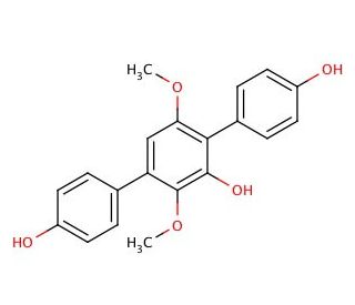 Terphenyllin (CAS 52452-60-5) - chemical structure image