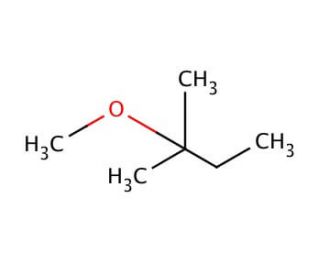 tert-Amyl methyl ether (CAS 994-05-8) - chemical structure image