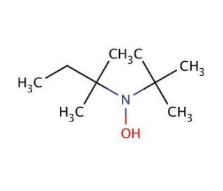 tert-Amyl-tert-butyl nitroxide (CAS 28670-60-2) - chemical structure image