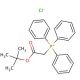 (tert-Butoxycarbonylmethyl)triphenylphosphonium chloride (CAS 35000-37-4) - chemical structure image