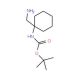 tert-butyl 1-(aminomethyl)cyclohexylcarbamate (CAS 864943-63-5) - chemical structure image