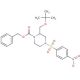 tert-Butyl 1-(benzyloxycarbonzl)-4-(4-nitrophenyl)sulfonyl-piperazine-2-carboxylate - chemical structure image