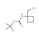 tert-Butyl [1-(hydroxymethyl)cyclobutyl]carbamate - chemical structure image