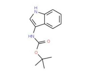 tert-butyl 1H-indol-3-ylcarbamate - chemical structure image