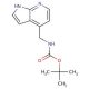 tert-Butyl (1H-pyrrolo[2,3-b]pyridin-4-yl)-methylcarbamate (CAS 956485-62-4) - chemical structure image