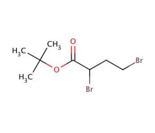 tert-Butyl 2,4-dibromobutyrate (CAS 77629-96-0) - chemical structure image