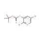 tert-Butyl 2,5-dibromopyridin-3-yl carbonate (CAS 1142192-26-4) - chemical structure image