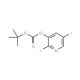 tert-Butyl 2,5-diiodopyridin-3-yl carbonate (CAS 1138444-30-0) - chemical structure image