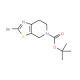 tert-Butyl 2-bromo-6,7-dihydro[1,3]thiazolo[5,4-c]pyridine-5(4H)-carboxylate (CAS 365996-06-1) - chemical structure image