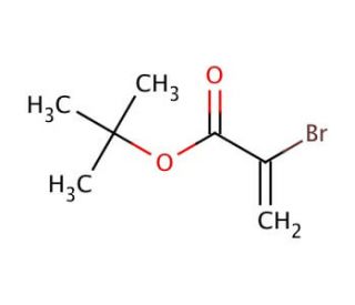 tert-Butyl 2-bromoacrylate (CAS 79762-78-0) - chemical structure image