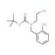 tert-Butyl (2-hydroxybenzyl)(2-hydroxyethyl)-carbamate - chemical structure image