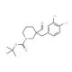 tert-Butyl 3-(3,4-dichlorobenzyl)-3-formyl-tetrahydro-1(2H)-pyridinecarboxylate - chemical structure image