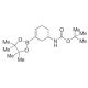 tert-Butyl (3-(4,4,5,5-Tetramethyl-1,3,2-dioxaborolan-2-yl)cyclohex-3-en-1-yl)carbamate - chemical structure image
