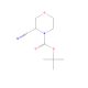 tert-Butyl 3-Cyanomorpholine-4-carboxylate (CAS 518047-40-0) - chemical structure image