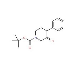 tert-butyl 3-oxo-4-phenylpiperidine-1-carboxylate - chemical structure image