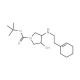 tert-Butyl (3R,4R)-3-[(2-cyclohex-1-en-1-ylethyl)-amino]-4-hydroxypyrrolidine-1-carboxylate - chemical structure image