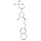 tert-Butyl (3R,4R)-3-{[2-(3,4-dimethoxyphenyl)-ethyl]amino}-4-hydroxypyrrolidine-1-carboxylate - chemical structure image