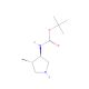 tert-Butyl ((3R,4S)-4-Methylpyrrolidin-3-yl)carbamate (CAS 1334481-84-3) - chemical structure image