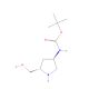 tert-Butyl ((3R,5S)-5-(hydroxymethyl)pyrrolidin-3-yl)carbamate (CAS 1264243-41-5) - chemical structure image