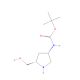 tert-Butyl ((3S,5S)-5-(hydroxymethyl)pyrrolidin-3-yl)carbamate (CAS 663948-85-4) - chemical structure image