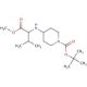 tert-butyl 4-[(1-methoxy-3-methyl-1-oxobutan-2-yl)amino]piperidine-1-carboxylate - chemical structure image