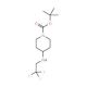 tert-butyl 4-[(2,2,2-trifluoroethyl)amino]piperidine-1-carboxylate - chemical structure image