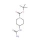 tert-butyl 4-[(aminocarbonyl)amino]piperidine-1-carboxylate - chemical structure image