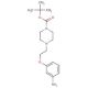 tert-Butyl 4-[2-(3-aminophenoxy)ethyl]tetrahydro-1(2H)-pyrazinecarboxylate - chemical structure image