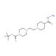 tert-Butyl 4-{2-[4-(hydrazinocarbonyl)piperidino]-ethyl}tetrahydro-1(2H)-pyrazinecarboxylate - chemical structure image