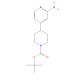 tert-Butyl 4-(2-aminopyridin-4-yl)piperidine-1-carboxylate (CAS 1415812-95-1) - chemical structure image