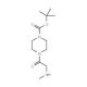 tert-butyl 4-[2-(methylamino)acetyl]piperazine-1-carboxylate - chemical structure image