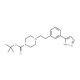tert-Butyl 4-[3-(1H-pyrazol-5-yl)phenethyl]-tetrahydro-1(2H)-pyrazinecarboxylate - chemical structure image