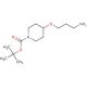 tert-Butyl 4-(3-aminopropoxy)piperidine-1-carboxylate - chemical structure image