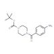 tert-Butyl 4-(4-aminobenzoyl)tetrahydro-1(2H)-pyrazinecarboxylate (CAS 350684-49-0) - chemical structure image