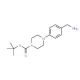 tert-Butyl 4-[4-(aminomethyl)phenyl]tetrahydro-1(2H)-pyrazinecarboxylate (CAS 852180-47-3) - chemical structure image