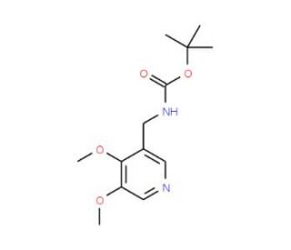 tert-Butyl (4,5-dimethoxypyridin-3-yl)-methylcarbamate (CAS 1142191-79-4) - chemical structure image