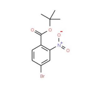 tert-Butyl 4-bromo-2-nitrobenzoate (CAS 890315-72-7) - chemical structure image