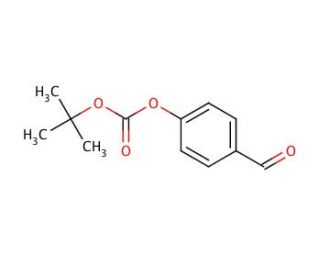 tert-Butyl 4-formylphenyl carbonate (CAS 87188-50-9) - chemical structure image