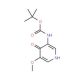 tert-Butyl 4-hydroxy-5-methoxypyridin-3-ylcarbamate (CAS 1045855-64-8) - chemical structure image