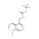 tert-Butyl (4-((hydroxyimino)methyl)-5-methoxypyridin-3-yl)methylcarbamate (CAS 1138444-27-5) - chemical structure image