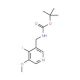 tert-Butyl (4-iodo-5-methoxypyridin-3-yl)-methylcarbamate (CAS 1138444-20-8) - chemical structure image