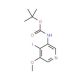 tert-Butyl 4-iodo-5-methoxypyridin-3-ylcarbamate (CAS 1045858-08-9) - chemical structure image