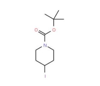 tert-Butyl 4-Iodopiperidine-1-carboxylate (CAS 301673-14-3) - chemical structure image