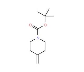 tert-Butyl 4-methylenepiperidine-1-carboxylate (CAS 159635-49-1) - chemical structure image