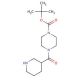 tert-butyl 4-(piperidin-3-ylcarbonyl)piperazine-1-carboxylate - chemical structure image