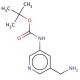 Tert-butyl 5-(aminomethyl)pyridin-3-ylcarbamate - chemical structure image